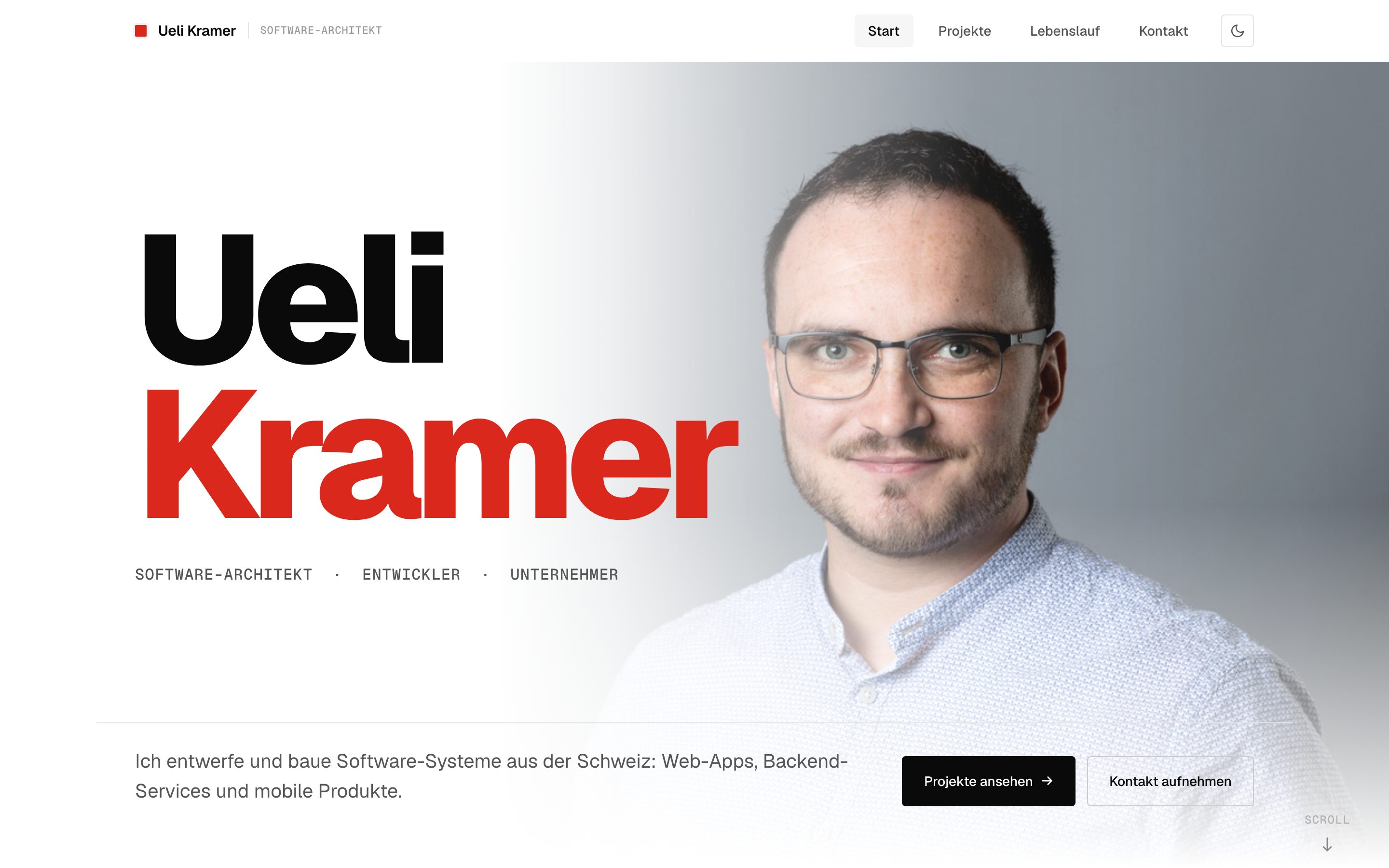 Screenshot: uelikramer.ch